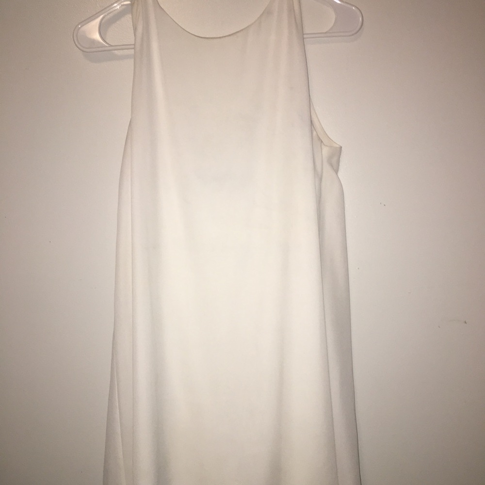 white dress